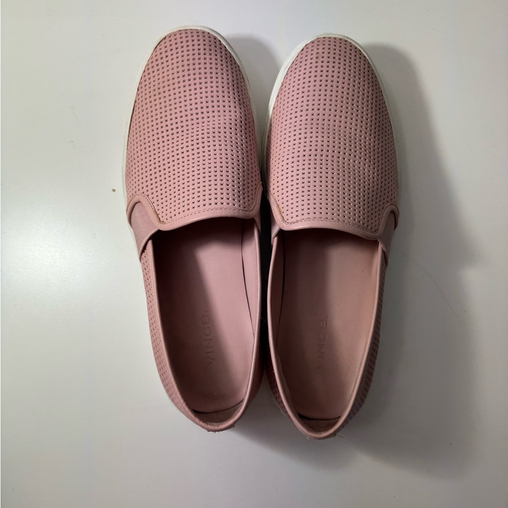 Vince Blair slip on shoes pink